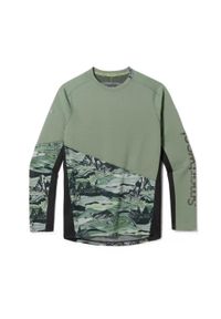 Bluza rowerowa męska Smartwool Mountain Bike LS Jersey. Kolor: zielony. Materiał: jersey