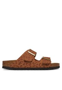 Klapki Birkenstock. Kolor: brązowy #1