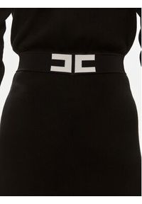Elisabetta Franchi Kombinezon KT-44S-41E2-V520 Czarny Regular Fit. Kolor: czarny. Materiał: wiskoza