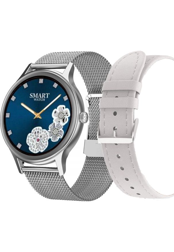Smartwatch Pacific 18-4 Srebrny (PACIFIC 18-4). Rodzaj zegarka: smartwatch. Kolor: srebrny