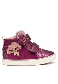 Sneakersy Geox. Kolor: różowy