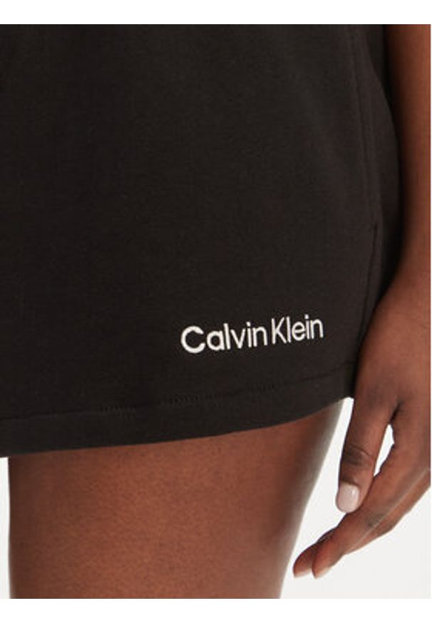 Calvin Klein Performance Szorty sportowe LVGWS6S804 Czarny Regular Fit. Kolor: czarny. Materiał: bawełna