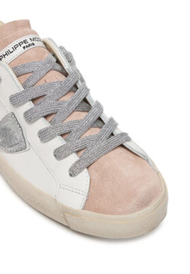 Philippe Model Sneakersy PRLD VG06 Biały. Kolor: biały. Materiał: skóra, syntetyk