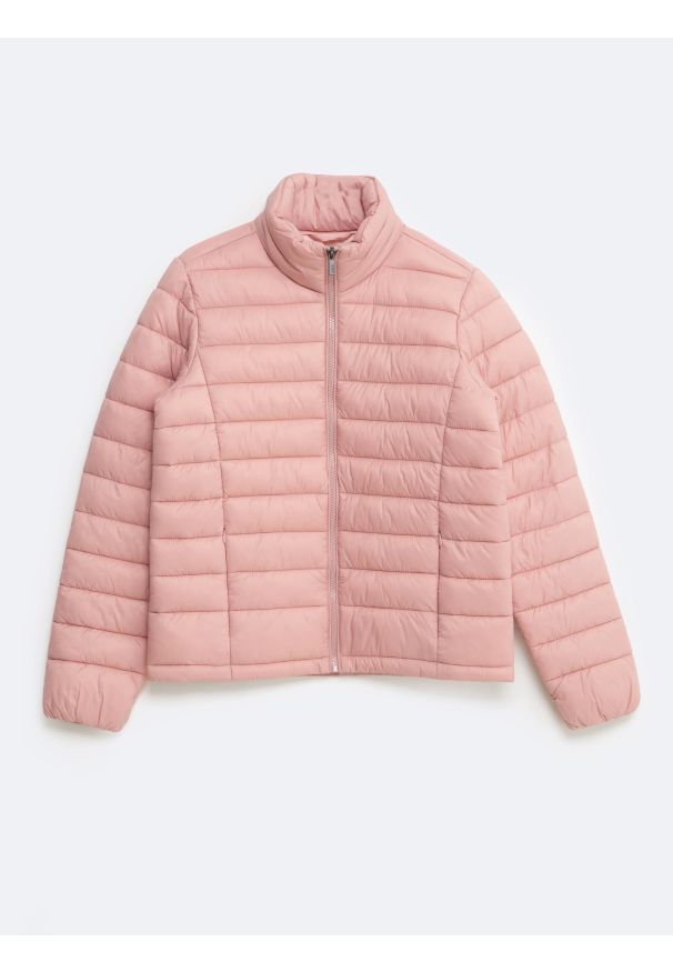 Big-Star - Kurtka dziewczęca przejściowa różowa Derbi 601. Okazja: na co dzień. Kolor: różowy. Materiał: tkanina, poliamid. Styl: casual