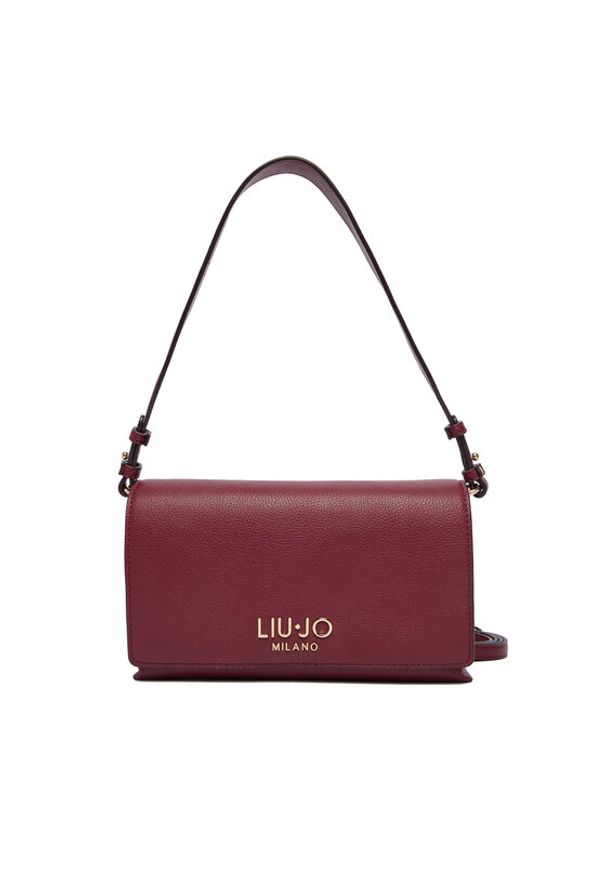 Liu Jo Torebka Ecs S Crossbody EAF5224 E0058 Bordowy. Kolor: czerwony. Materiał: skórzane