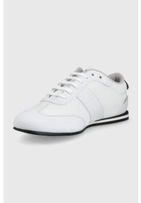 BOSS buty Rusham 50470180.100 kolor biały. Zapięcie: sznurówki. Kolor: biały. Materiał: guma #5