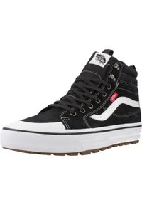 Vans - Buty VANS MTE SK8-HI WATERPROOF Czarny. Kolor: czarny. Materiał: tkanina, skóra. Model: Vans SK8. Sport: turystyka piesza #1
