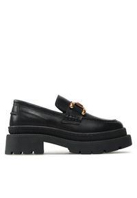 Gino Rossi Półbuty 222FW107 Czarny. Kolor: czarny. Materiał: skóra
