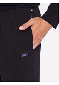 BOSS - Boss Spodnie dresowe Mix&Match 50473000 Czarny Regular Fit. Kolor: czarny. Materiał: bawełna, dresówka #5