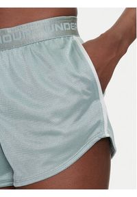 Under Armour Szorty sportowe Tech™ Play Up Shine 1389883 Zielony Regular Fit. Kolor: zielony. Materiał: syntetyk #3