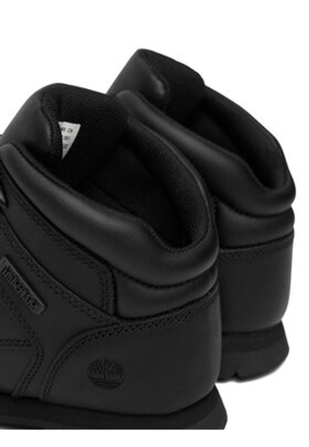 Timberland Trapery Euro Sprint A13KB Czarny. Kolor: czarny. Materiał: skóra