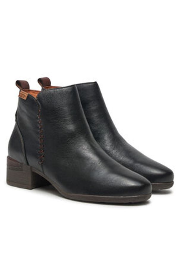 Pikolinos Botki W6W-8950 Czarny. Kolor: czarny. Materiał: skóra