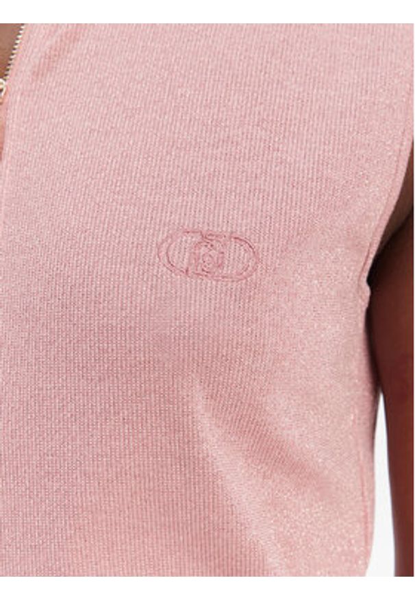 Liu Jo Sport Top TA6174 J3845 Różowy Regular Fit. Kolor: różowy. Materiał: wiskoza. Styl: sportowy