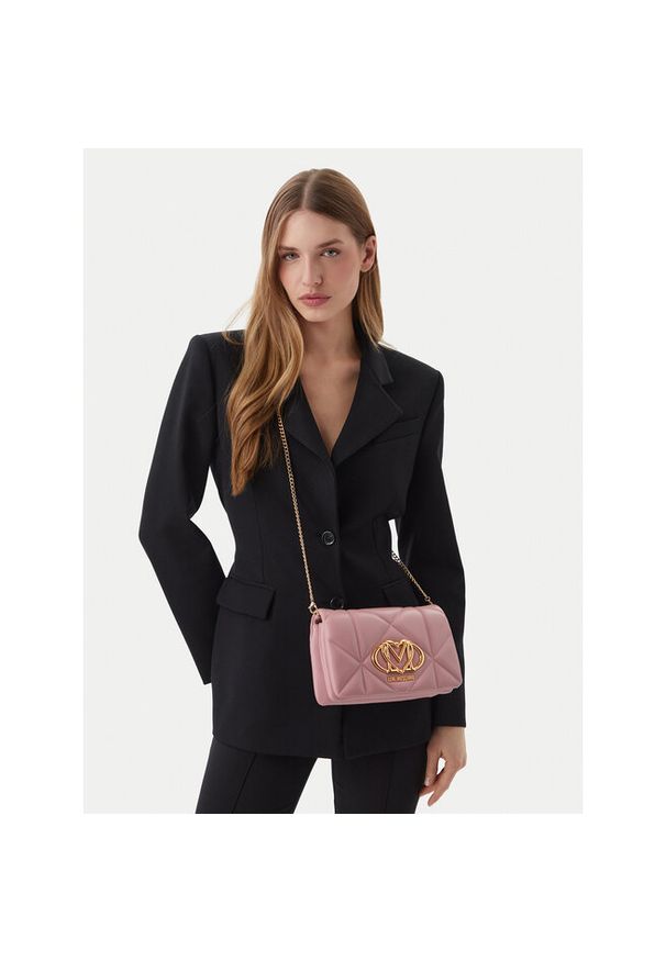 Love Moschino - Torebka LOVE MOSCHINO. Kolor: różowy