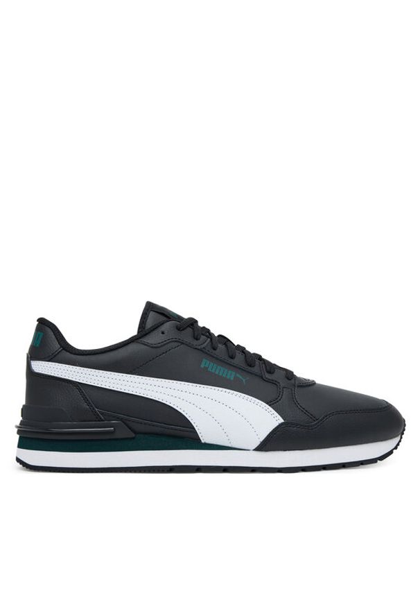 Puma Sneakersy St Runner V4 L 399068 22 Czarny. Kolor: czarny. Materiał: skóra