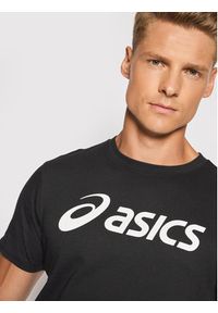 Asics T-Shirt Big Logo 2031A978 Czarny Regular Fit. Kolor: czarny. Materiał: syntetyk, bawełna #5