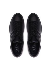 Hogan - HOGAN Sneakersy HXM5800DV42Q3L Czarny. Kolor: czarny. Materiał: skóra #2