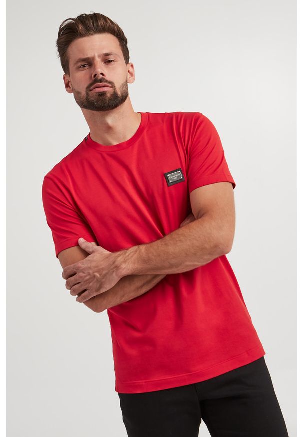 Dolce & Gabbana - T-shirt męski z logo DOLCE & GABBANA