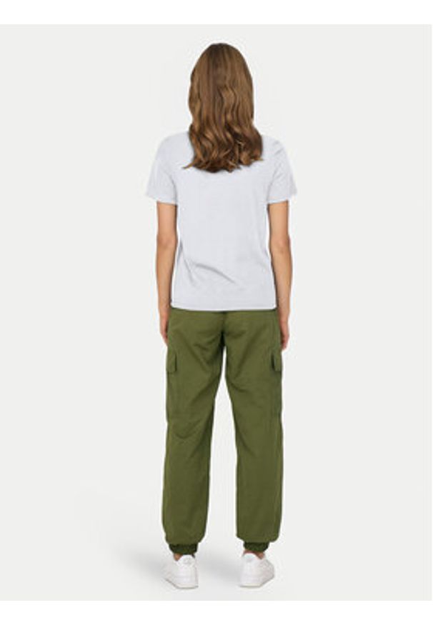 only - ONLY T-Shirt Polly 15317989 Biały Regular Fit. Kolor: biały. Materiał: bawełna