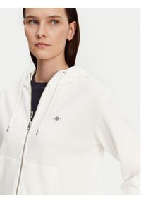 GANT - Gant Bluza Shield 4201412 Écru Regular Fit. Materiał: bawełna #4