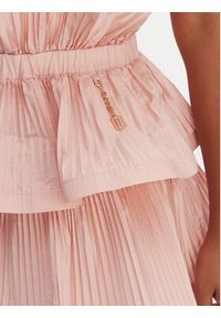 Fracomina Sukienka koktajlowa FQ26SD1007W83101 Różowy Regular Fit. Kolor: różowy. Materiał: syntetyk. Styl: wizytowy #5