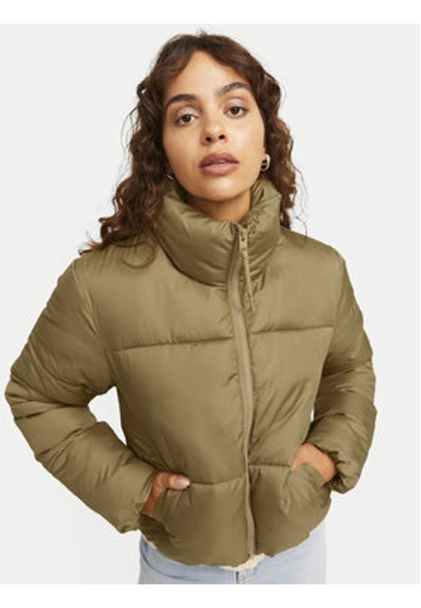 JJXX Kurtka zimowa Solvej 12258068 Brązowy Regular Fit. Kolor: brązowy. Materiał: syntetyk. Sezon: zima