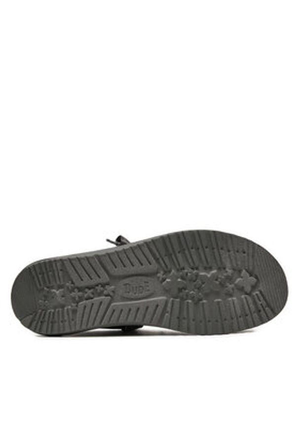 Hey dude - Hey Dude Mokasyny Wally 40536-025 Szary. Kolor: szary. Materiał: materiał