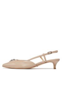 Guess Czółenka Jesson FLPJES LEA05 Beżowy. Kolor: beżowy. Materiał: skóra #4