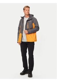 columbia - Columbia Kurtka przeciwdeszczowa Pouring Adventure™ III 2117171 Szary Regular Fit. Kolor: szary. Materiał: syntetyk #3