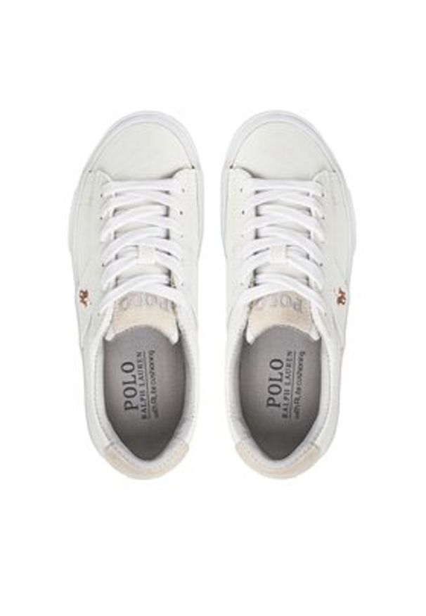 Polo Ralph Lauren Tenisówki Sayer 816749369003 Biały. Kolor: biały. Materiał: materiał