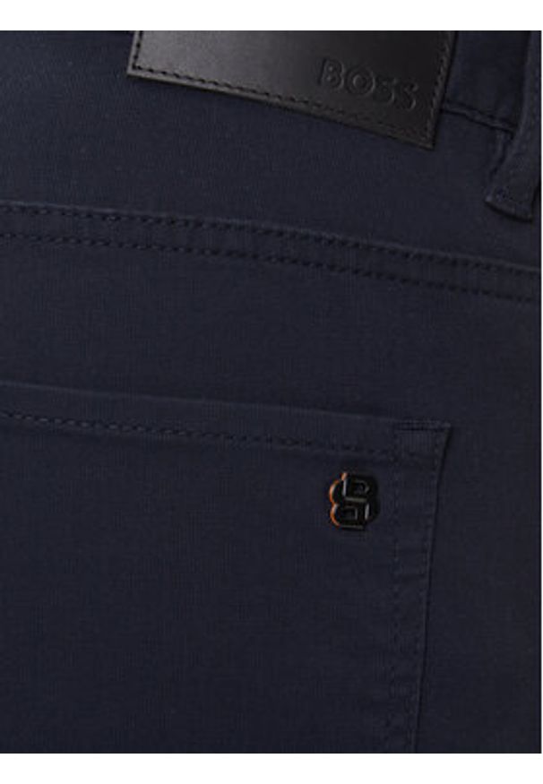BOSS Jeansy Delaware 50544339 Granatowy Slim Fit. Kolor: niebieski