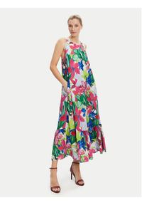 Tatuum Sukienka letnia Estella 1 T2511.202 Kolorowy Relaxed Fit. Materiał: wiskoza. Wzór: kolorowy. Sezon: lato