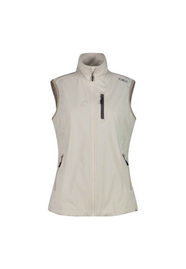 Kamizelka damska turystyczne CMP 39A5086. Kolor: beżowy. Sport: turystyka piesza