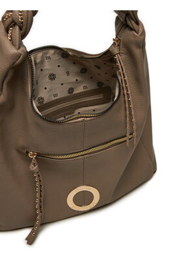 Monnari Torebka TORIMP0-24Z-BAG5930-K015D000-R00 Brązowy. Kolor: brązowy. Materiał: skórzane