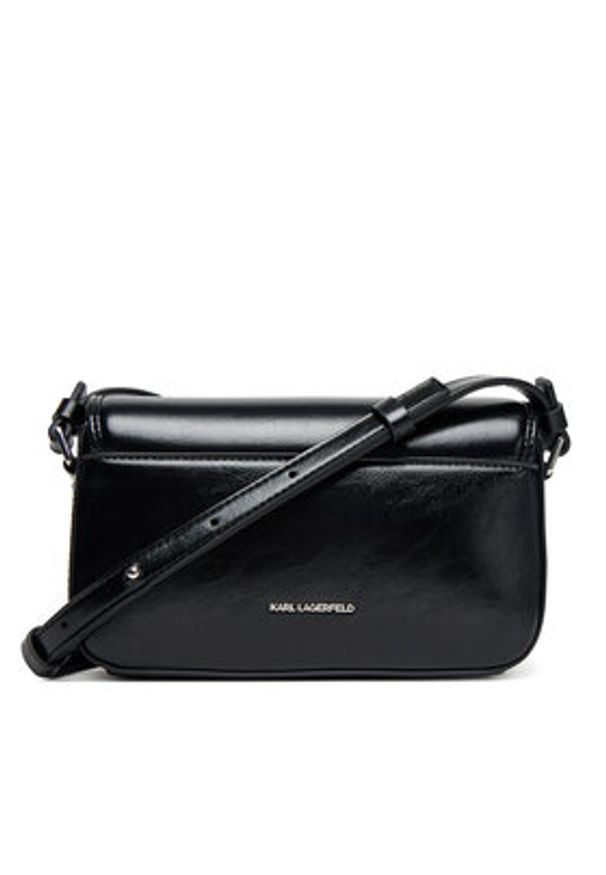 Karl Lagerfeld - KARL LAGERFELD Torebka A3W30304 Czarny. Kolor: czarny. Materiał: skórzane
