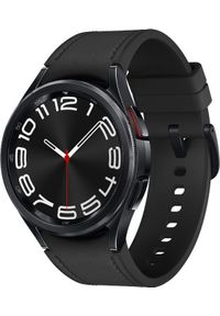 SAMSUNG - Smartwatch Samsung Galaxy Watch 6 Classic Stainless Steel 43mm Czarny. Rodzaj zegarka: smartwatch. Kolor: czarny