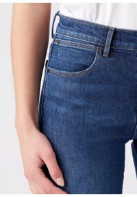 Wrangler - WRANGLER HIGH RISE SKINNY DAMSKIE SPODNIE JEANSOWE GOOD NEWS W27HXR44Z 112144778