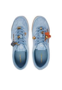 MICHAEL Michael Kors Sneakersy Nolan 43S6NOFS2S Niebieski. Kolor: niebieski. Materiał: zamsz, skóra #3