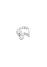 Guess Nausznica JUBE04 660JW Srebrny. Materiał: metalowe. Kolor: srebrny