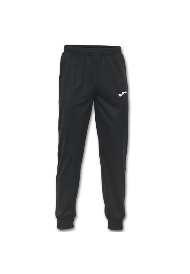 Spodnie do piłki nożnej dla chłopców Joma Estadio II. Kolor: czarny. Sport: piłka nożna