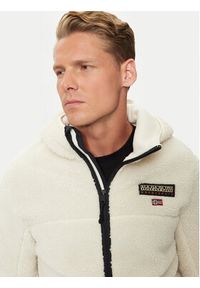 Napapijri Polar T-Tynik NP0A4IA8 Beżowy Regular Fit. Kolor: beżowy. Materiał: syntetyk #4
