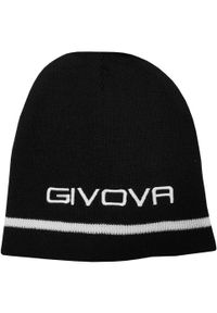 Givova - Czapka Z Haftowanym Logo Zuccotto. Kolor: czarny. Wzór: haft