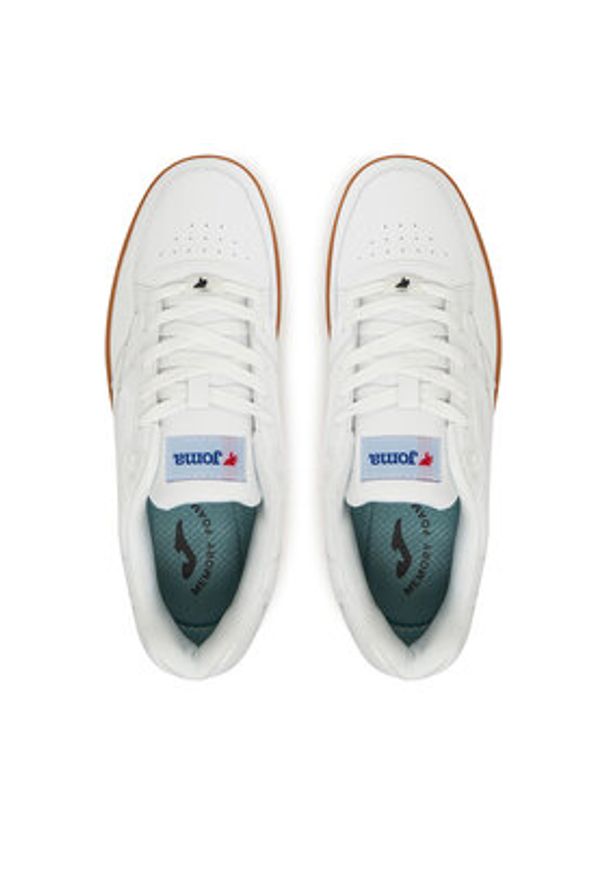 Joma Sneakersy C.Stadium 2502 CSTAS2502 Biały. Kolor: biały. Materiał: skóra