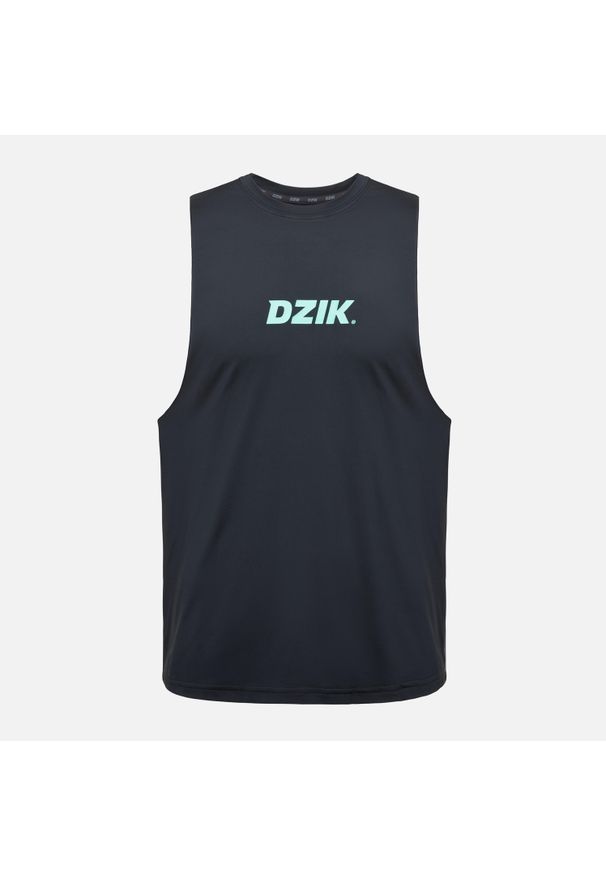 WK DZIK - Tank top DZIK® PRO black. Materiał: materiał