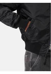 Alpha Industries Kurtka bomber MA-1 Zip Hood Back Print 128113 Czarny Regular Fit. Kolor: czarny. Materiał: syntetyk. Wzór: nadruk #7