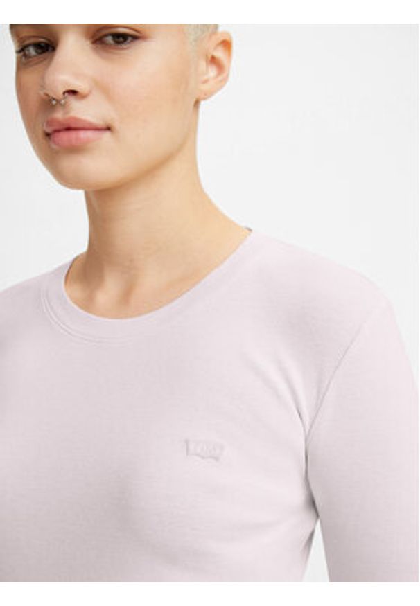 Levi's® Bluzka Baby 69555-0052 Różowy Slim Fit. Kolor: różowy. Materiał: bawełna