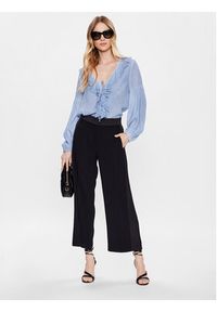 Marella Spodnie materiałowe Grace 2331310533 Czarny Regular Fit. Kolor: czarny. Materiał: syntetyk #4