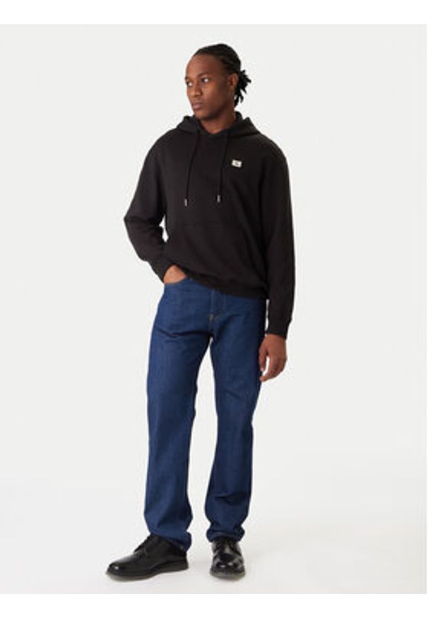 Calvin Klein Jeans Bluza LV04RC274G Czarny Regular Fit. Kolor: czarny. Materiał: bawełna