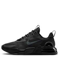 Buty treningowe męskie Nike Air Max Alpha Trainer 5. Zapięcie: sznurówki. Kolor: czarny, wielokolorowy. Materiał: guma, syntetyk, tkanina, materiał. Szerokość cholewki: normalna. Model: Nike Air Max. Sport: bieganie