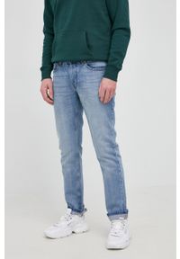 United Colors of Benetton jeansy męskie. Kolor: niebieski #1